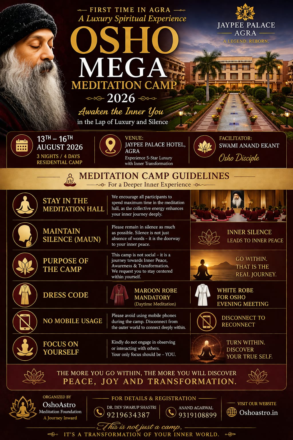 Meditation Camp Guidelines